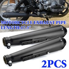 2x 445mm Megafono Moto Scarico