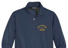 Giacca morbida USS LEFTWICH DD-984.  Nuovo.  US Navy