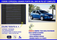 Coprisedili Grande Punto Fiat
