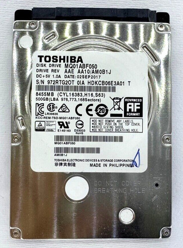 Hdd hard disk - disk, toshiba
