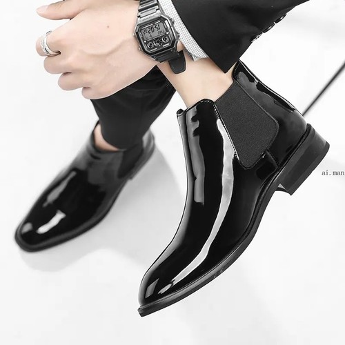 Stivaletto uomo moda alto