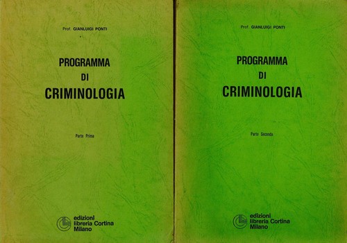 Programma criminologia - programma, di