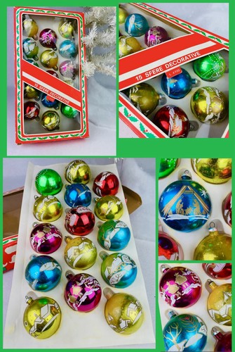 Set vintage christmas - vintage,