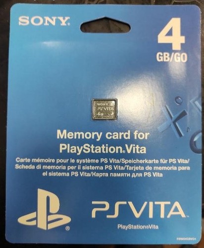 Sony psvita 4gb memory - sony,
