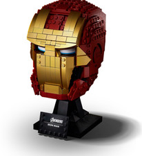 Set completo Iron Man Marvel 76165 Casco 480pz. Edizione Limitata Costruzione