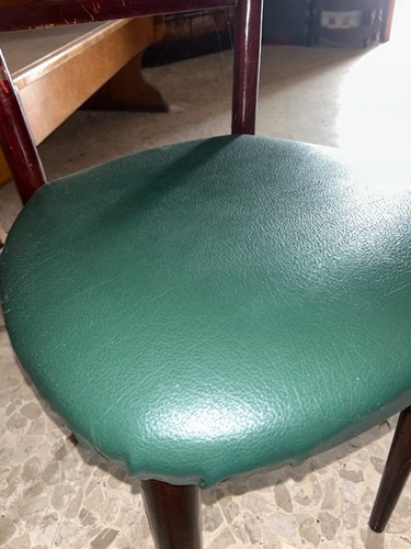 Sedie soggiorno legno - , pelle