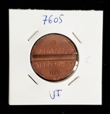 Gettone Telefonico 7605 UT