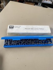 Timbri Caratteri Metallo