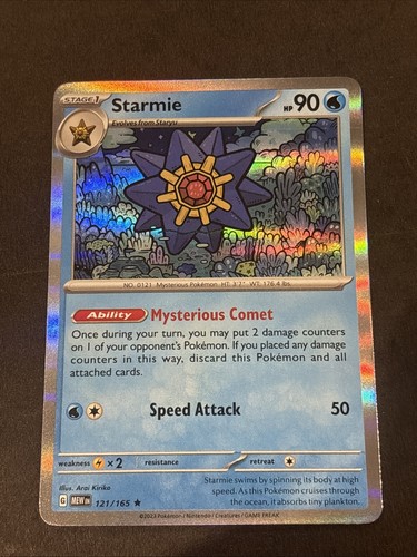Starmie holo rare scarlet - holo, sv: