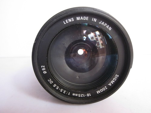 Sigma zoom 18 - sigma, dc