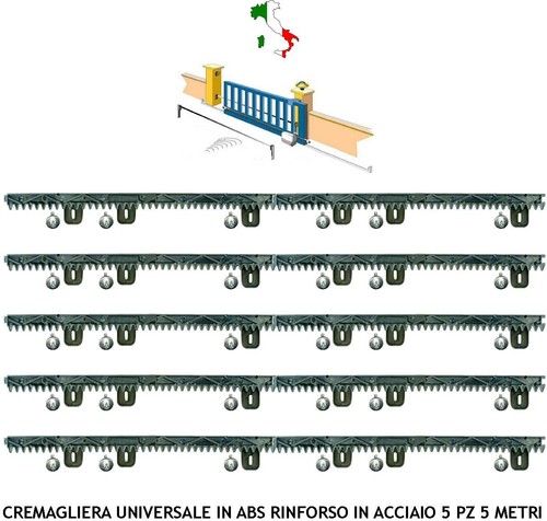 Cremagliera pezzi - 5,