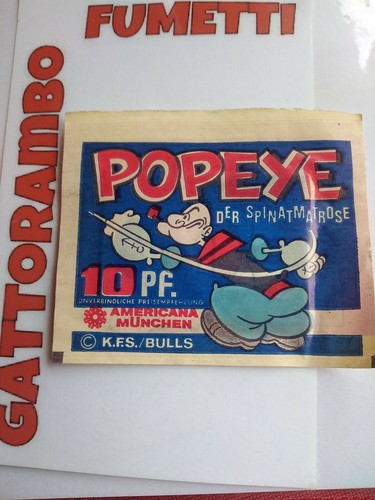 Bustina figurine popeye - bustina,