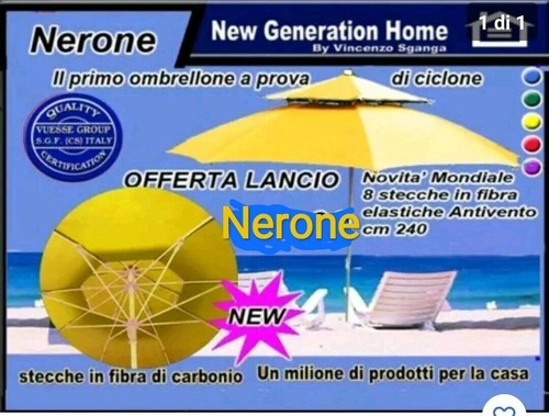 Ombrellone mare antivento - ombrellone,