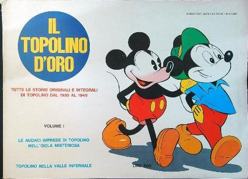 Topolino oro mondadori - topolino,