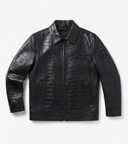 Giacca uomo pelle - , coccodrillo