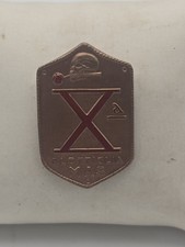 DISTINTIVO A PLACCA X