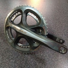 Guarnitura Shimano Dura-Ace FC-7900 52/39T 170mm pedivella bici strada USATA Giappone