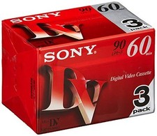 Sony 3DVM60R3 3set Mini DV 60