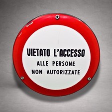 VIETATO L’ACCESSO - Cartello
