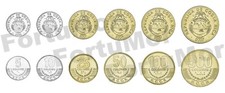 Costa Rica SET 6 monete, 5 10