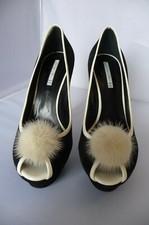 Scarpa stiletto GREY MER nera