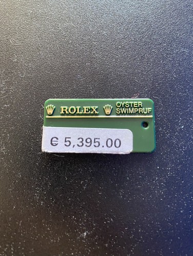 Rolex original tag cartellino - rolex,