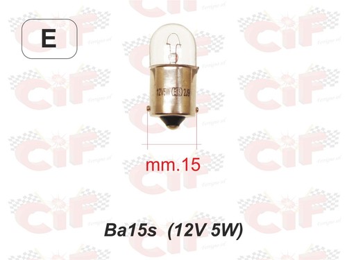Lampadina 15s luce - lampadina,
