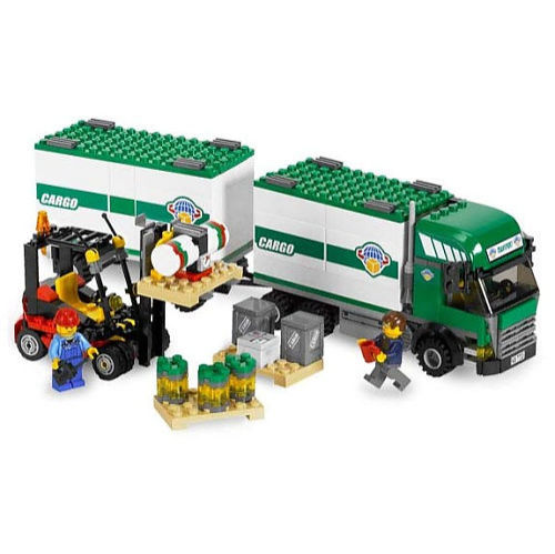 Lego town city - city, camion