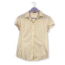 Camicia Prada beige panna a tinta unita - Taglia 44 donna