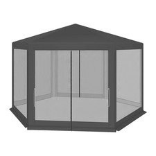 WOLTU 3,8X3,3 M Gazebo per