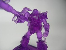 Gundam Collection DENGEKI HOBBY Limited " MS-06R-1A ZAKU II " Clear Purple Fi...