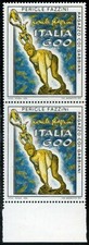 Repubblica Italiana 1991 Pericle Fazzini n. 1970 ** varietà (m1173)