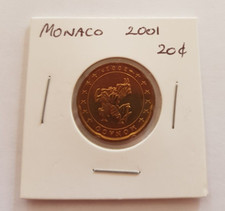 Monaco 2001 - 20 centesimi -