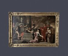 Grande Scena À L Antico, Olio