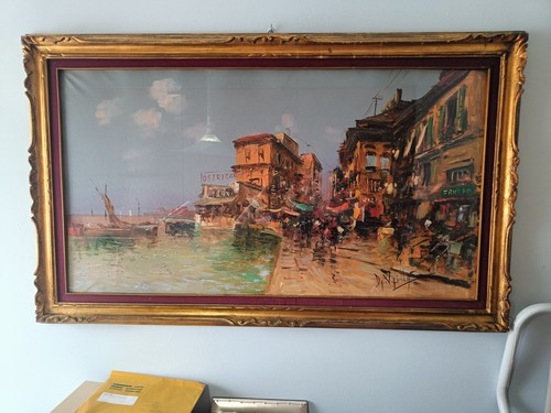 Quadro rettangolare cornice - , in
