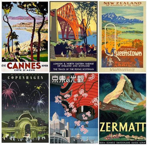 Poster viaggio vintage - poster,