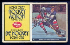 1972-73 POST HOCKEY ACTION