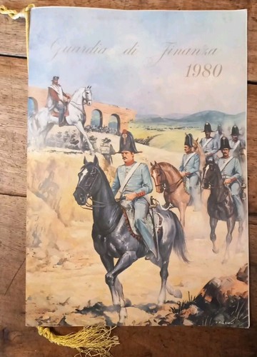 Calendario 1980 guardia di - calendario,