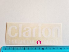 Adesivo clarion car audio - clarion,