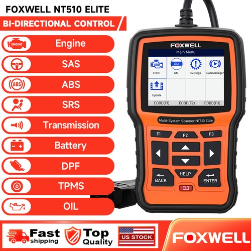 Scanner foxwell nt510 elite - nt510,