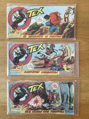 Tex striscia serie gila 1957 - serie,