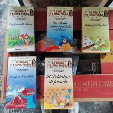 N. 5 Cassette VHS  Cristina D'Avena Le Mille E Una Fiaba