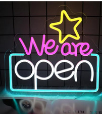 Insegna Luminosa Neon LED We