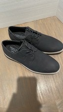 Perry Ellis Black Suede Oxford