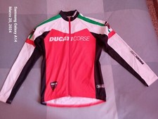 MAGLIA CICLISMO VINTAGE * SMS SANTINI DUCATI CORSE * EPOCA EROICA 48L