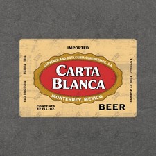 Insegna Vintage Carta Blanca