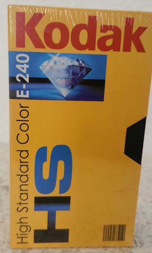 Videocassette vhs kodak - videocassette,