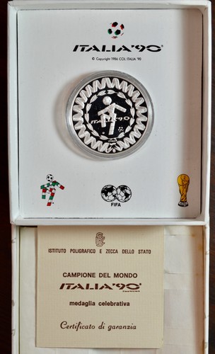 Italia medaglia mascotte - italia,