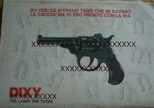 FOTO DI GIOCATTOLO: PISTOLA DIXY.  1 PAGINA (retro di copert.) TOPOLINO ANNI 60'