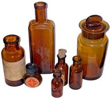 Lotto 7 Antichi Flaconi